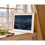 Alpine village by Martin Hawes