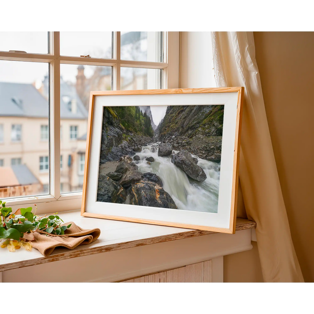 Gorge on the Tviberi River by Martin Hawes
