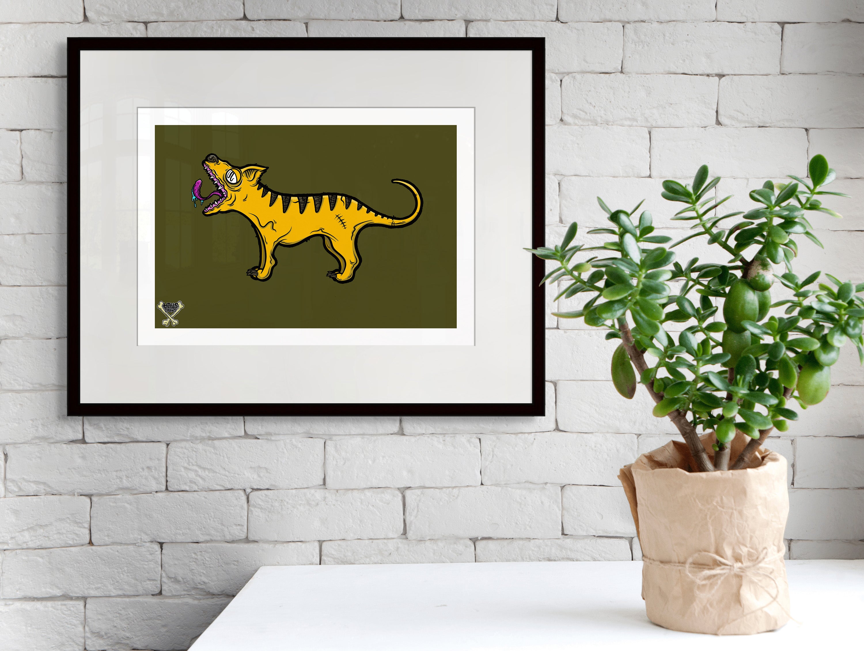 Thylacine By Nick Hills