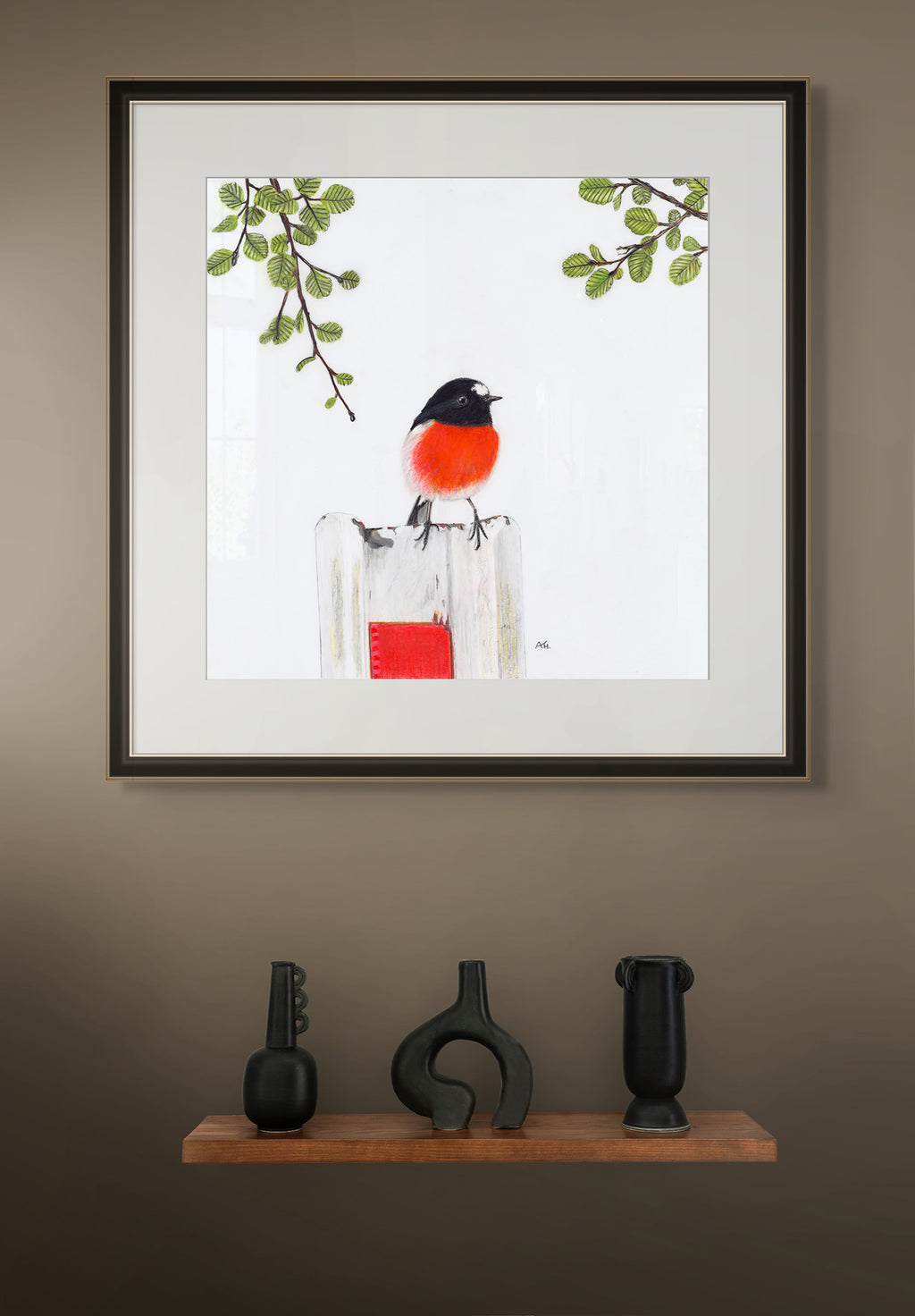 Scarlet Robin - A Guide to Happiness by Andy Hoggins