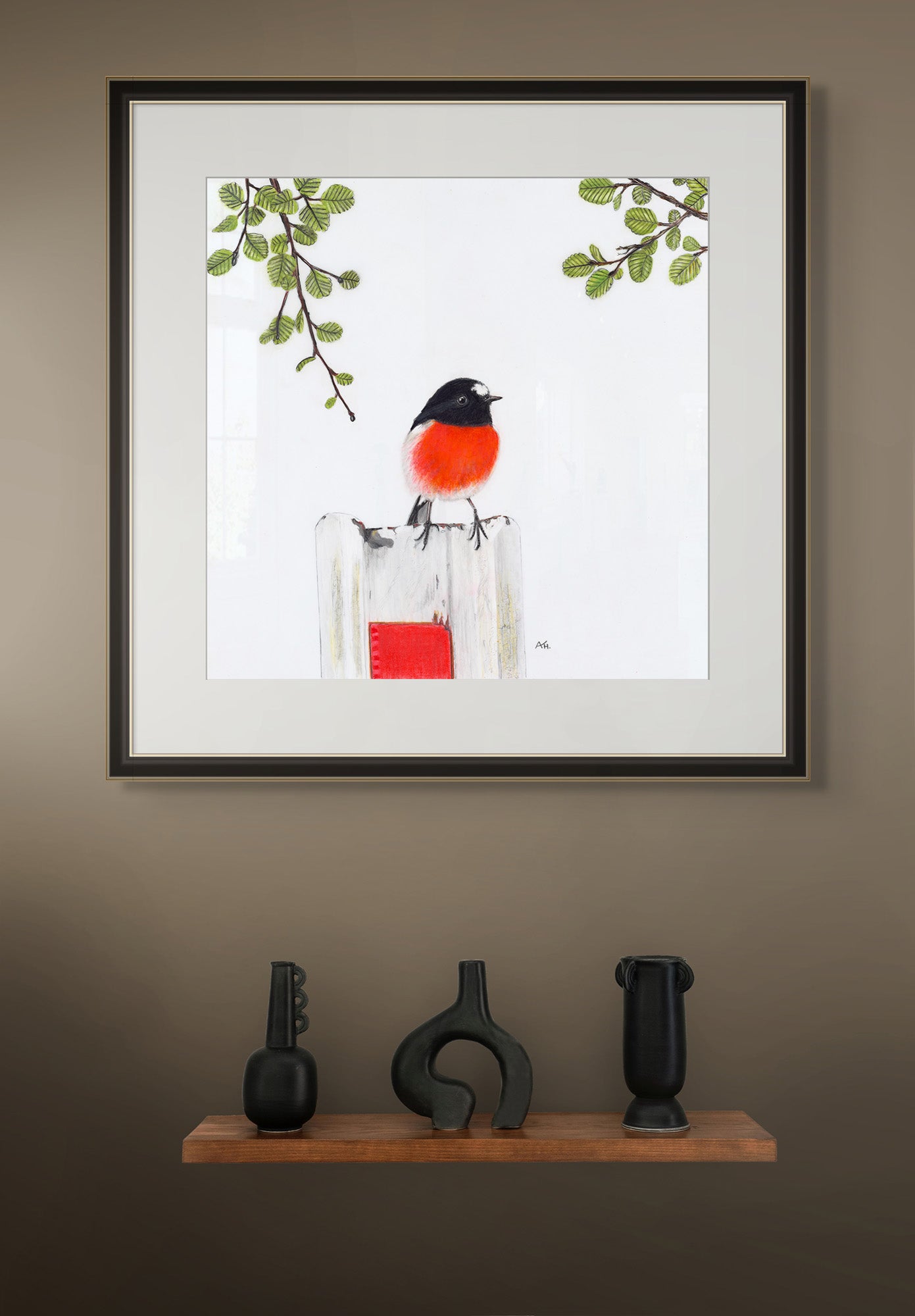 Scarlet Robin - A Guide to Happiness by Andy Hoggins
