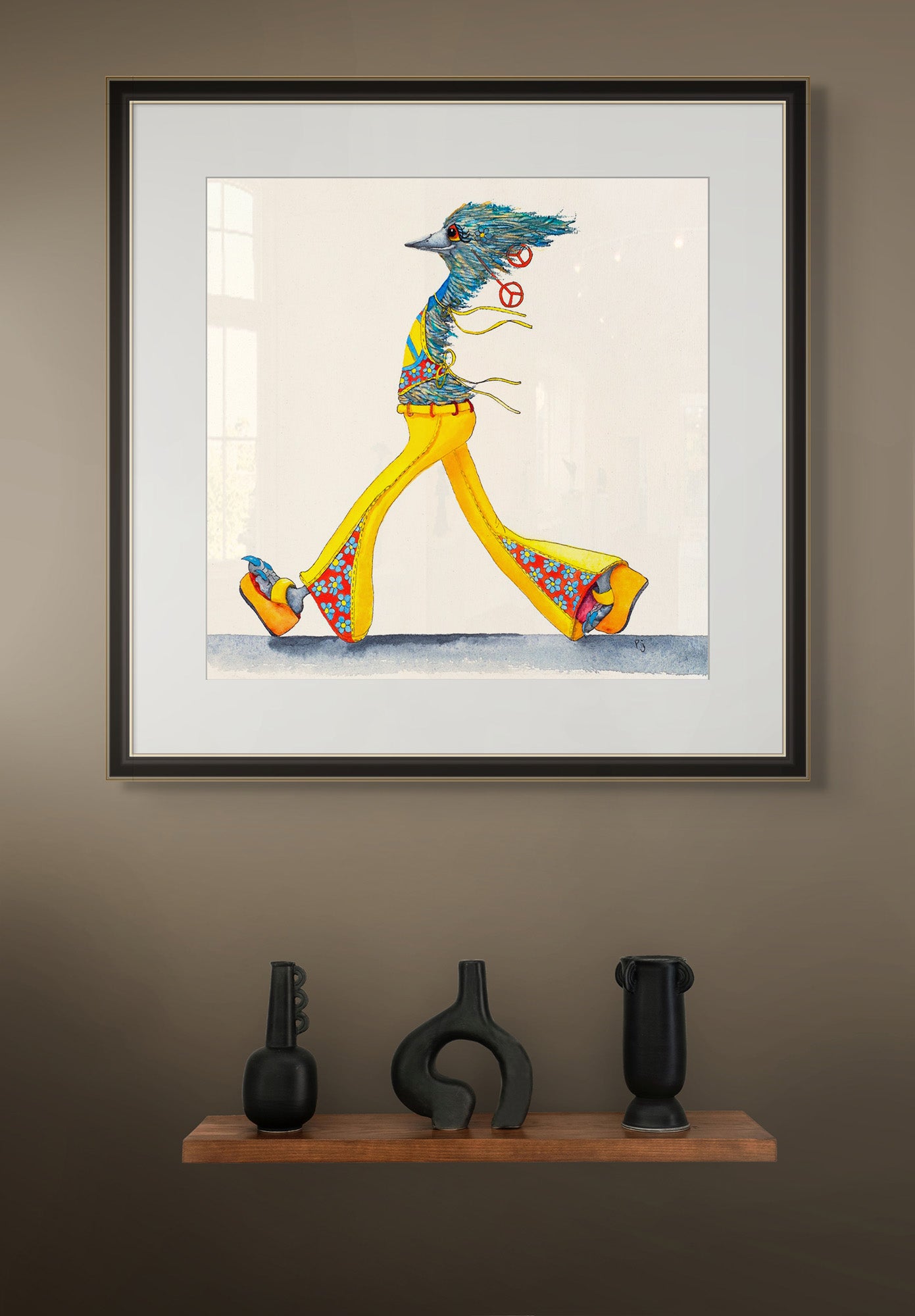 Op-Shopping Emu: A Flair for Strutting by Patricia Hopwood-Wade