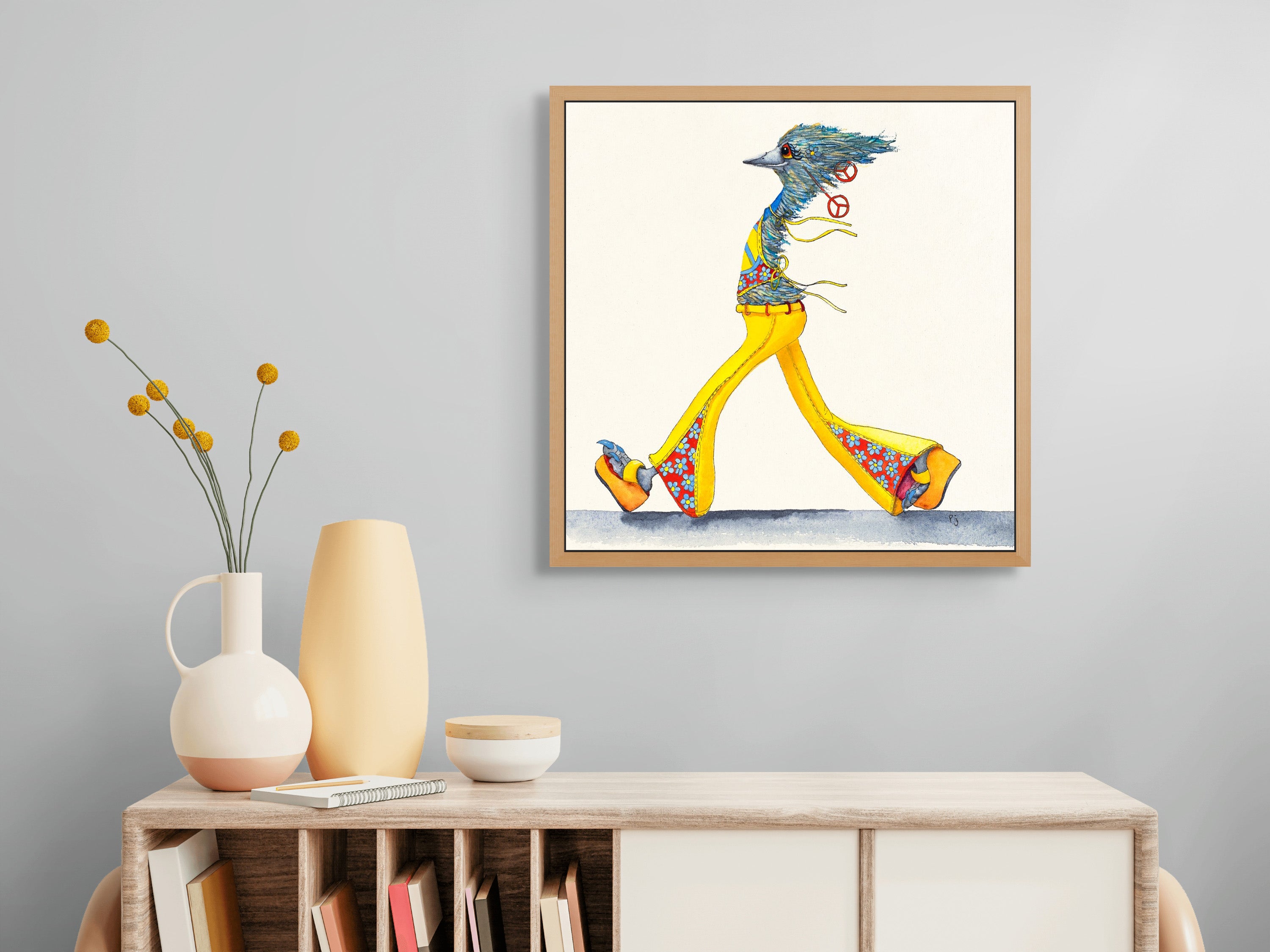 Op-Shopping Emu: A Flair for Strutting by Patricia Hopwood-Wade