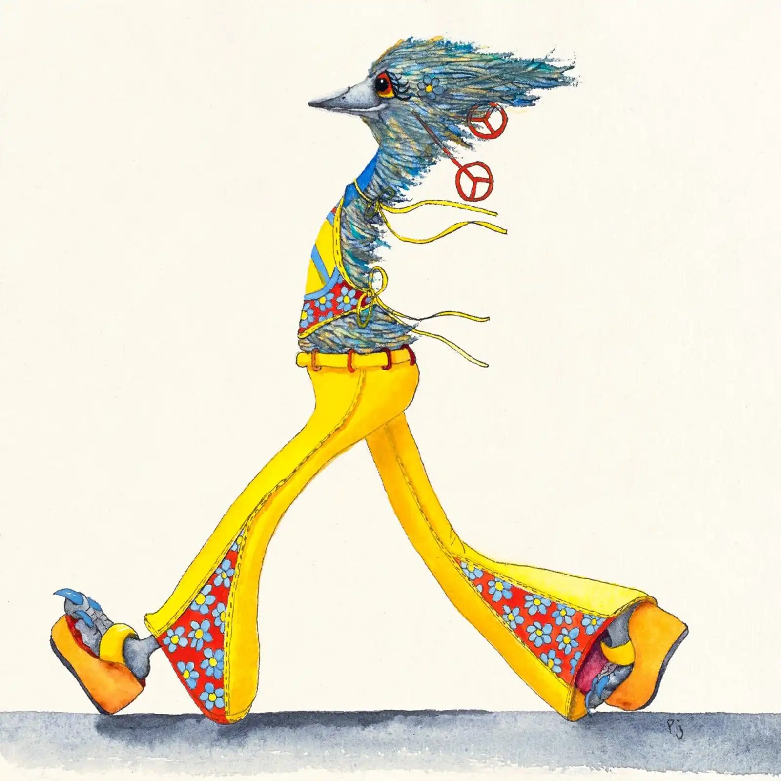 Op-Shopping Emu: A Flair for Strutting by Patricia Hopwood-Wade