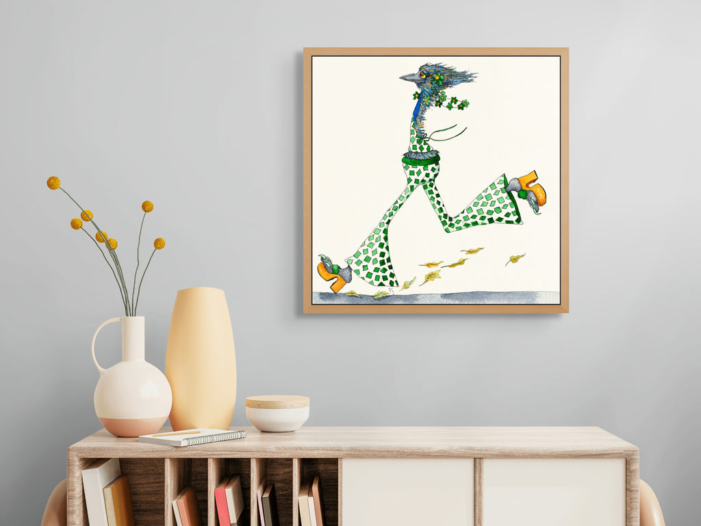 Op-Shopping Emu: Walking with Flair by Patricia Hopwood-Wade