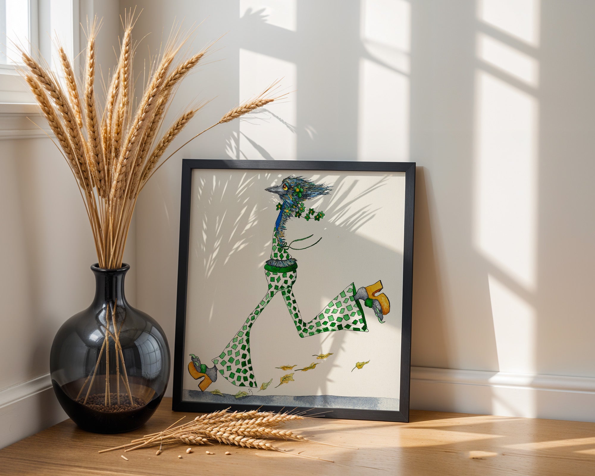 Op-Shopping Emu: Walking with Flair by Patricia Hopwood-Wade