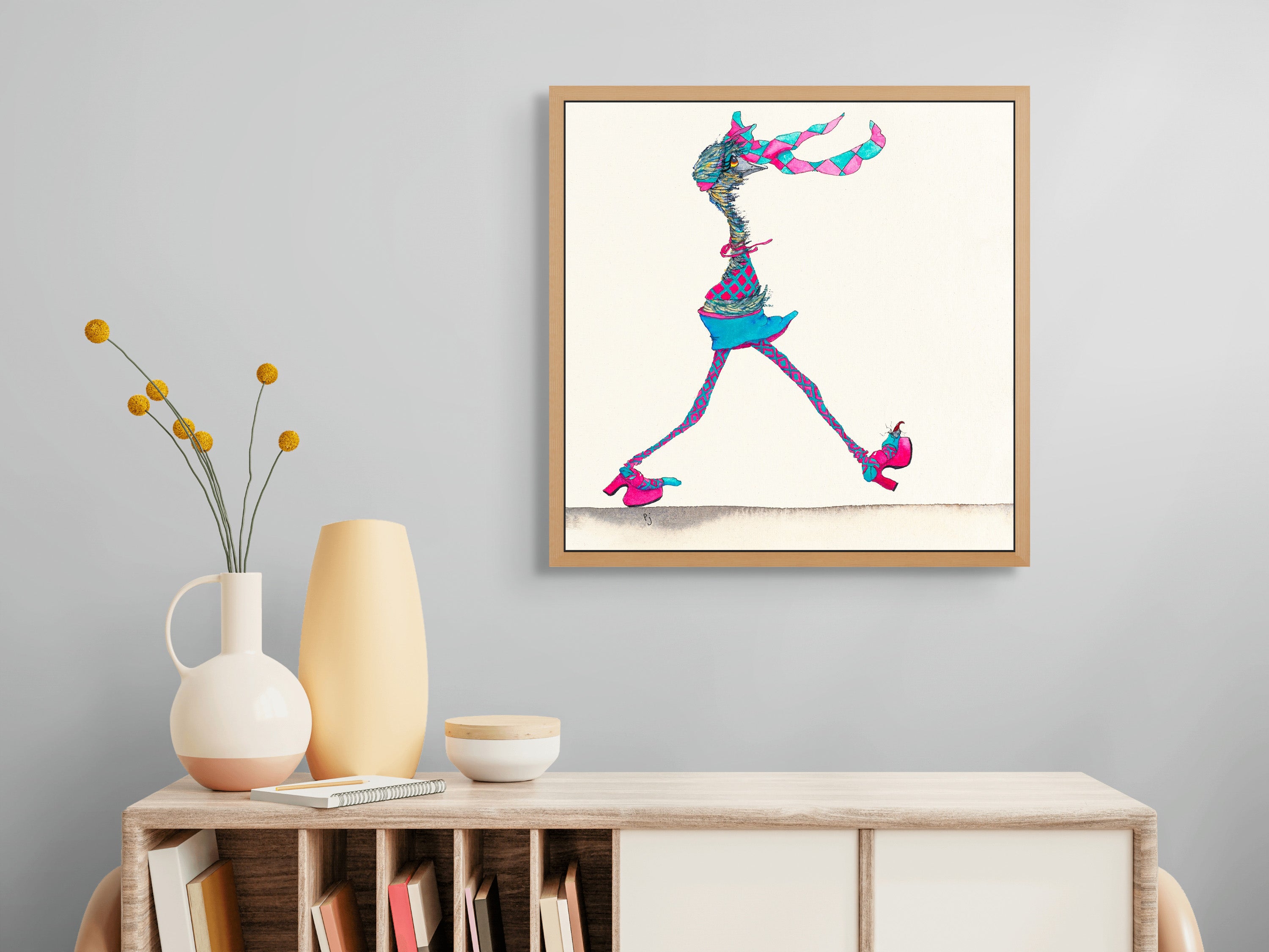 Op-Shopping Emu: Bright & Breezy by Patricia Hopwood-Wade