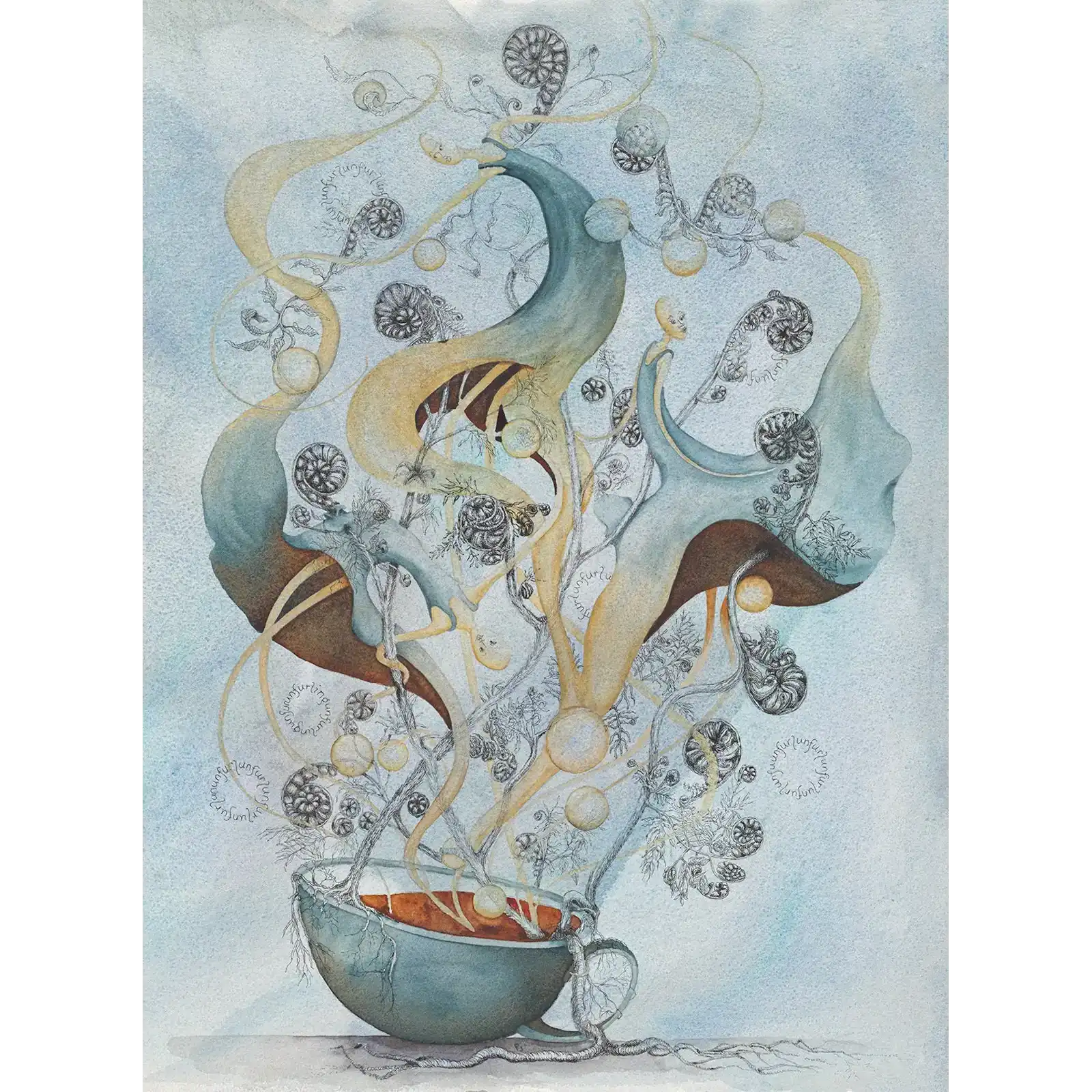 Unfurling: Entanglement by Patricia Hopwood-Wade