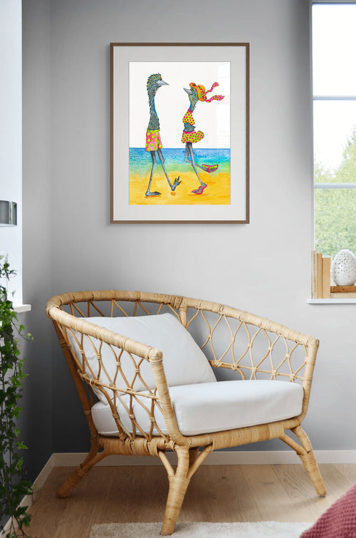 Beach Date by Patricia Hopwood-Wade