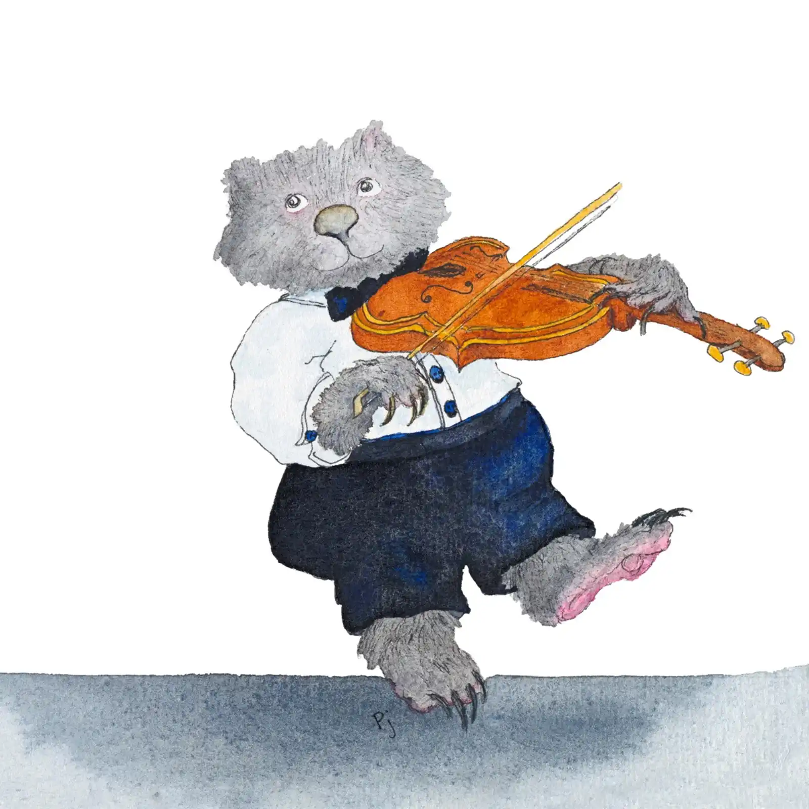 Wombat Rhapsody by Patricia Hopwood-Wade