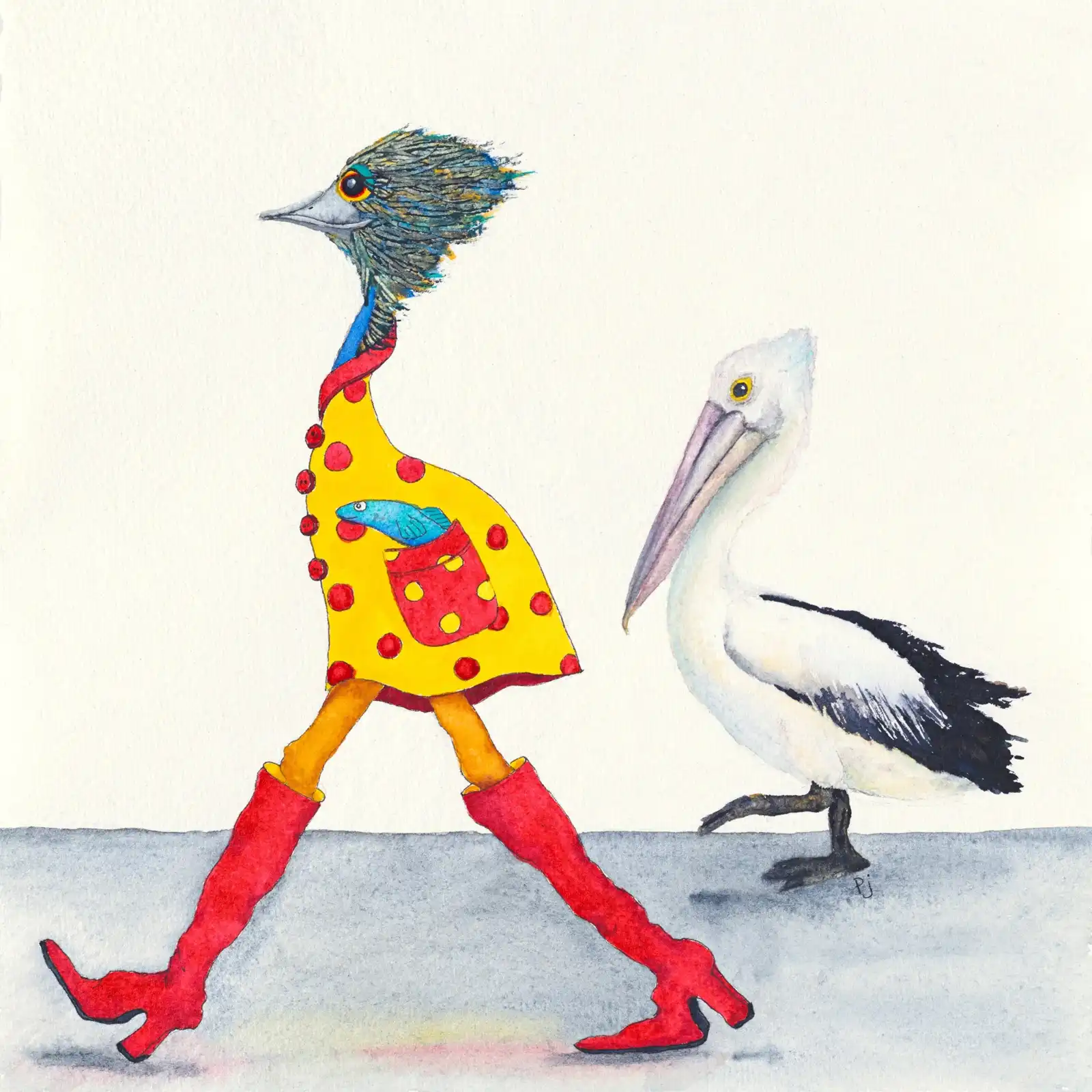 Walking the Fish by Patricia Hopwood-Wade