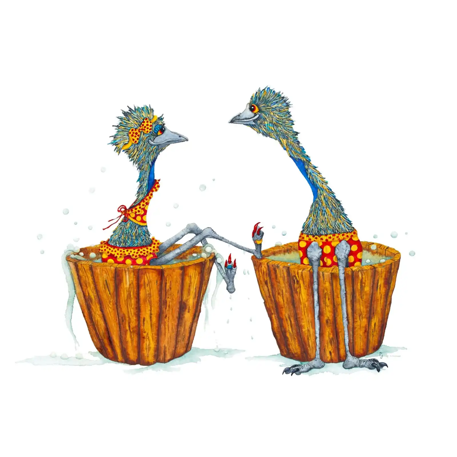 Hot Couple by Patricia Hopwood-Wade