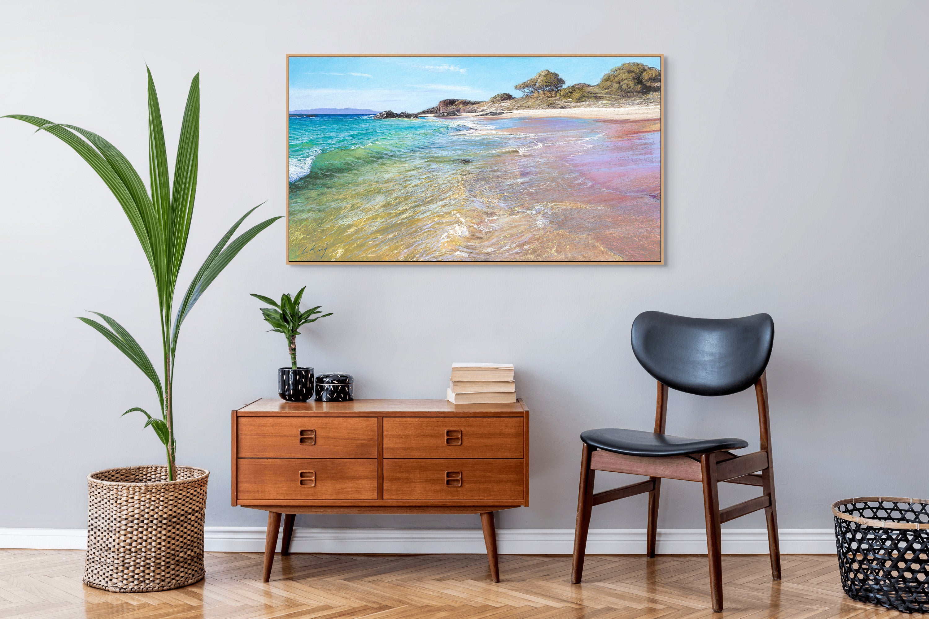 Spiky Beach Pastel by Laurence King