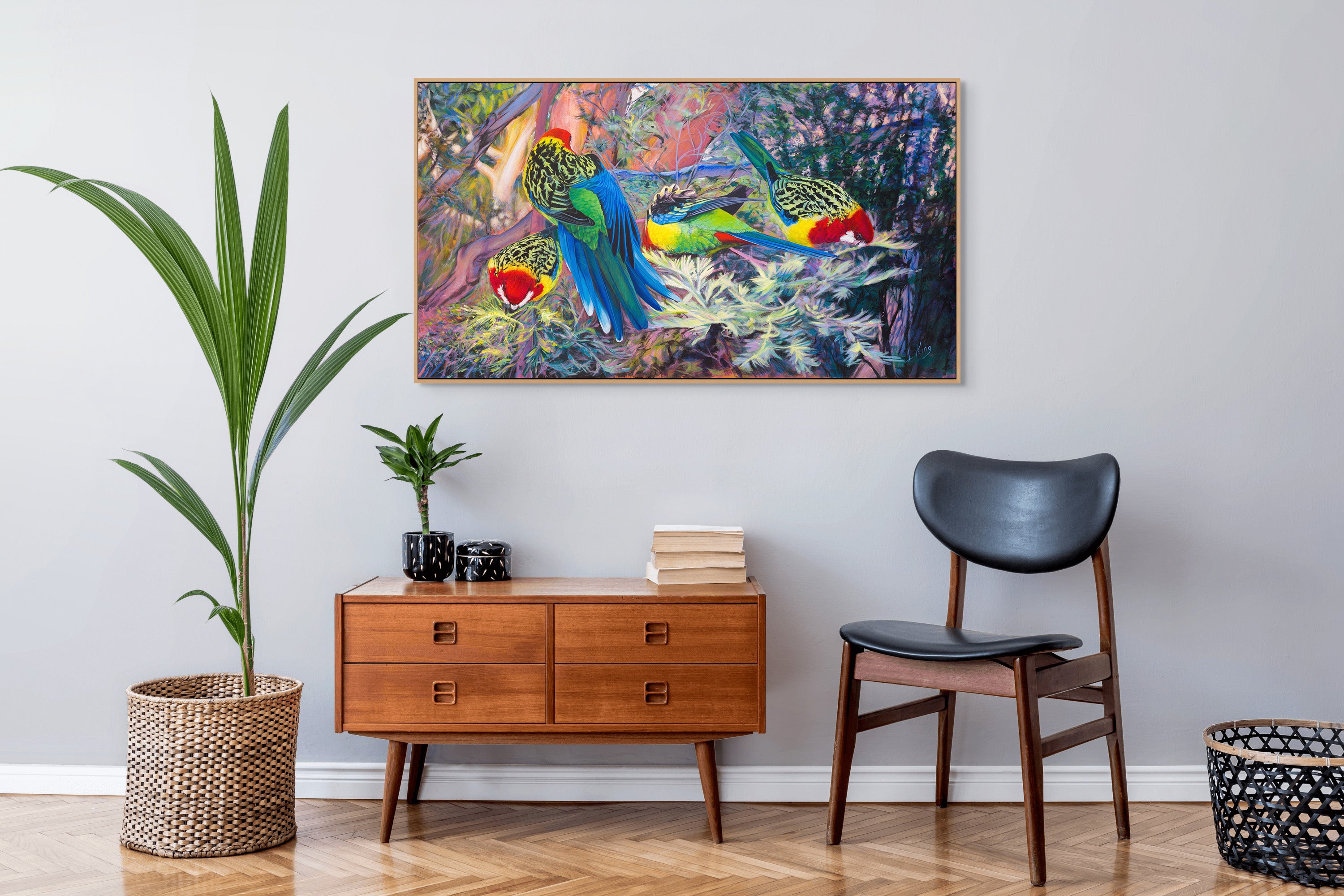 Four Rosellas by Laurence King