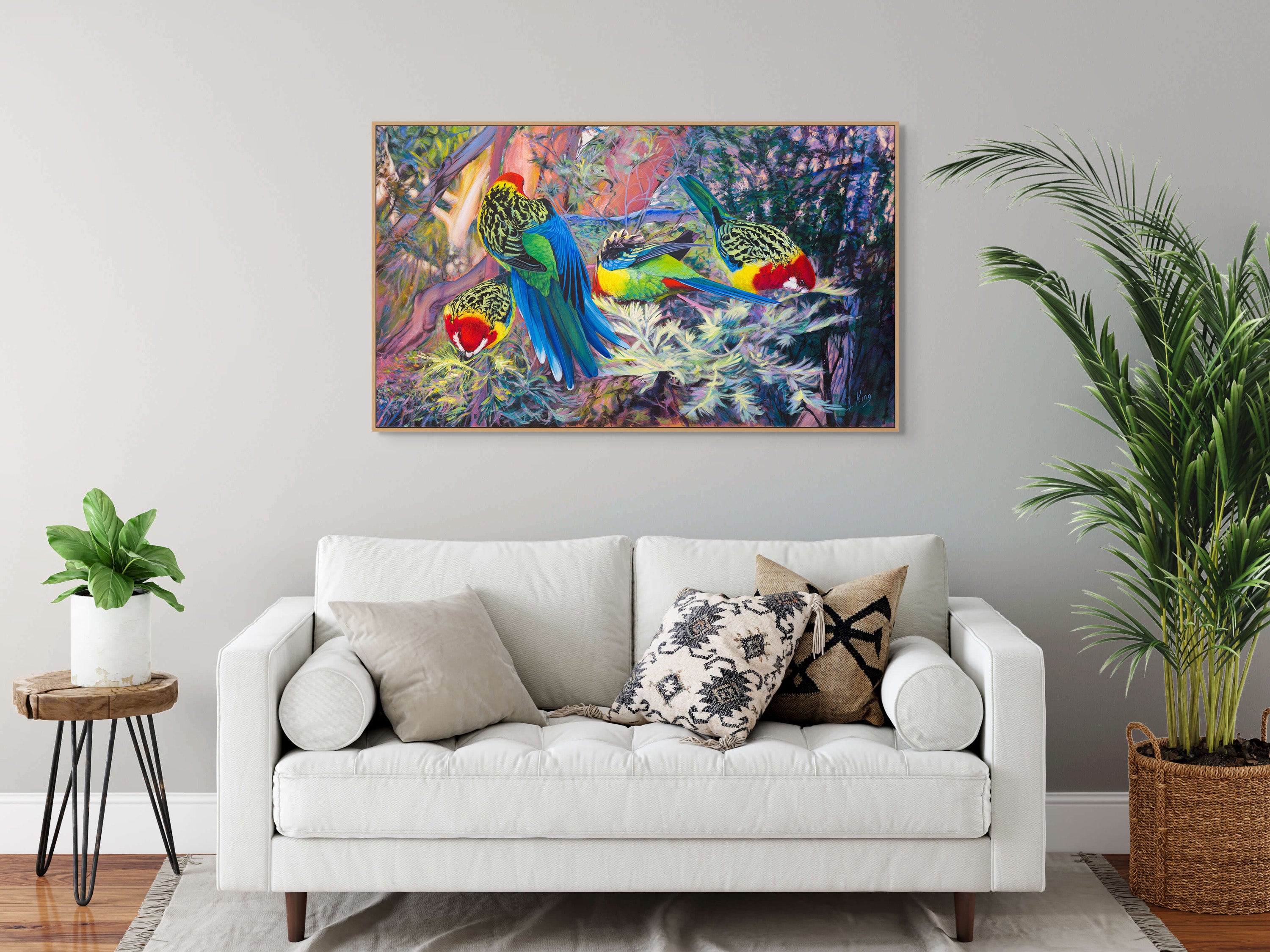 Four Rosellas by Laurence King