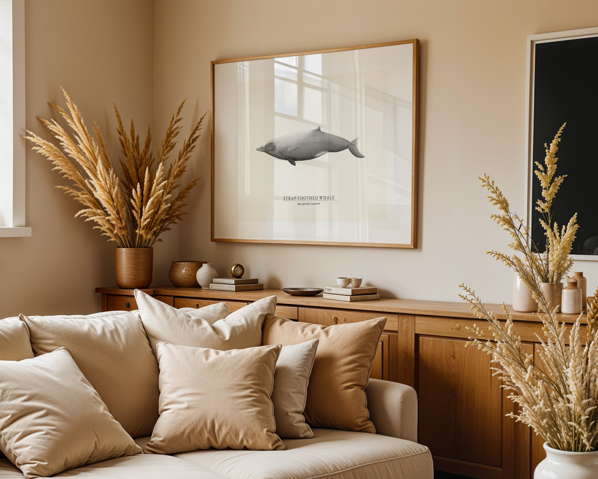 Strap-toothed Whale by Sam Lyne