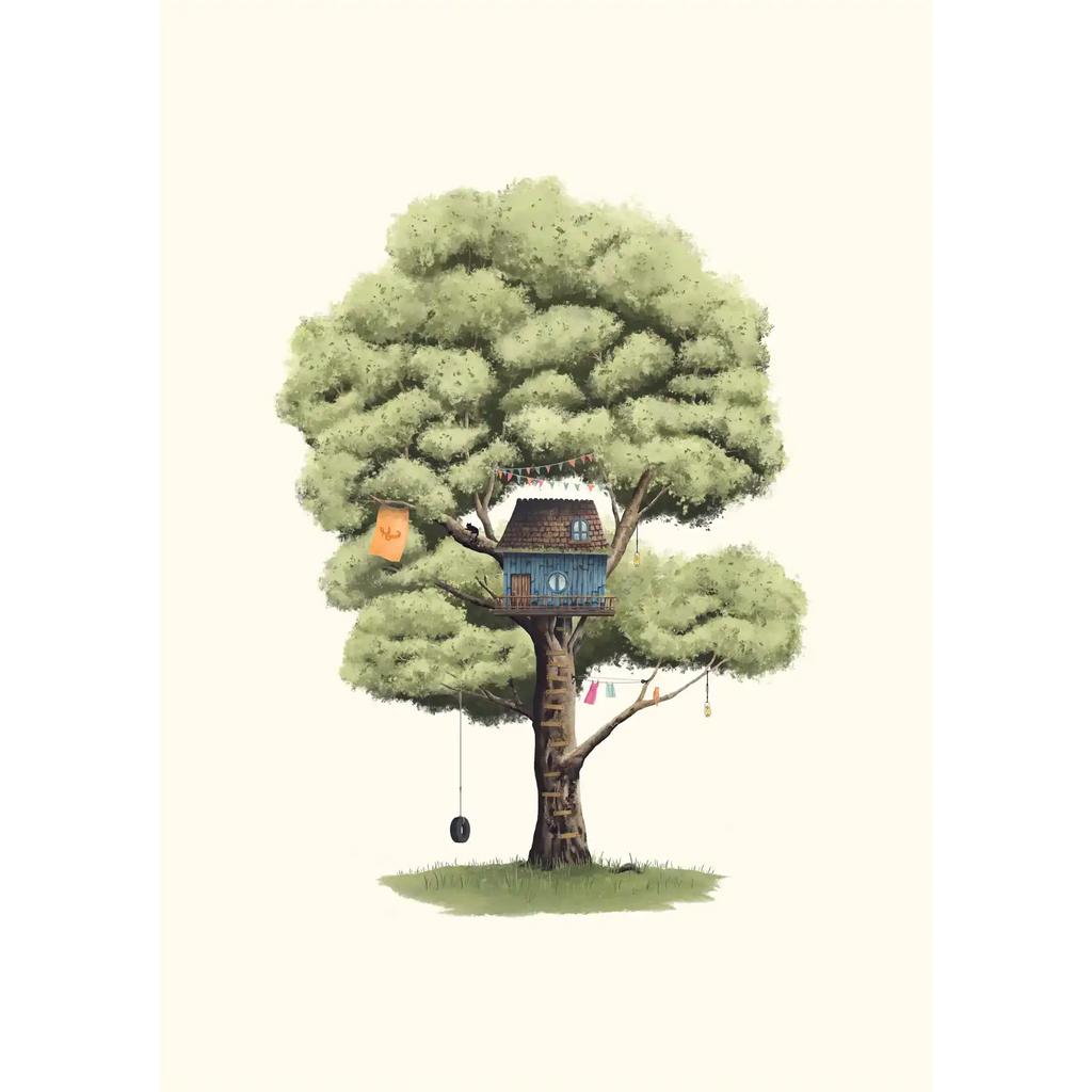 Tyre Swing by Sam Lyne