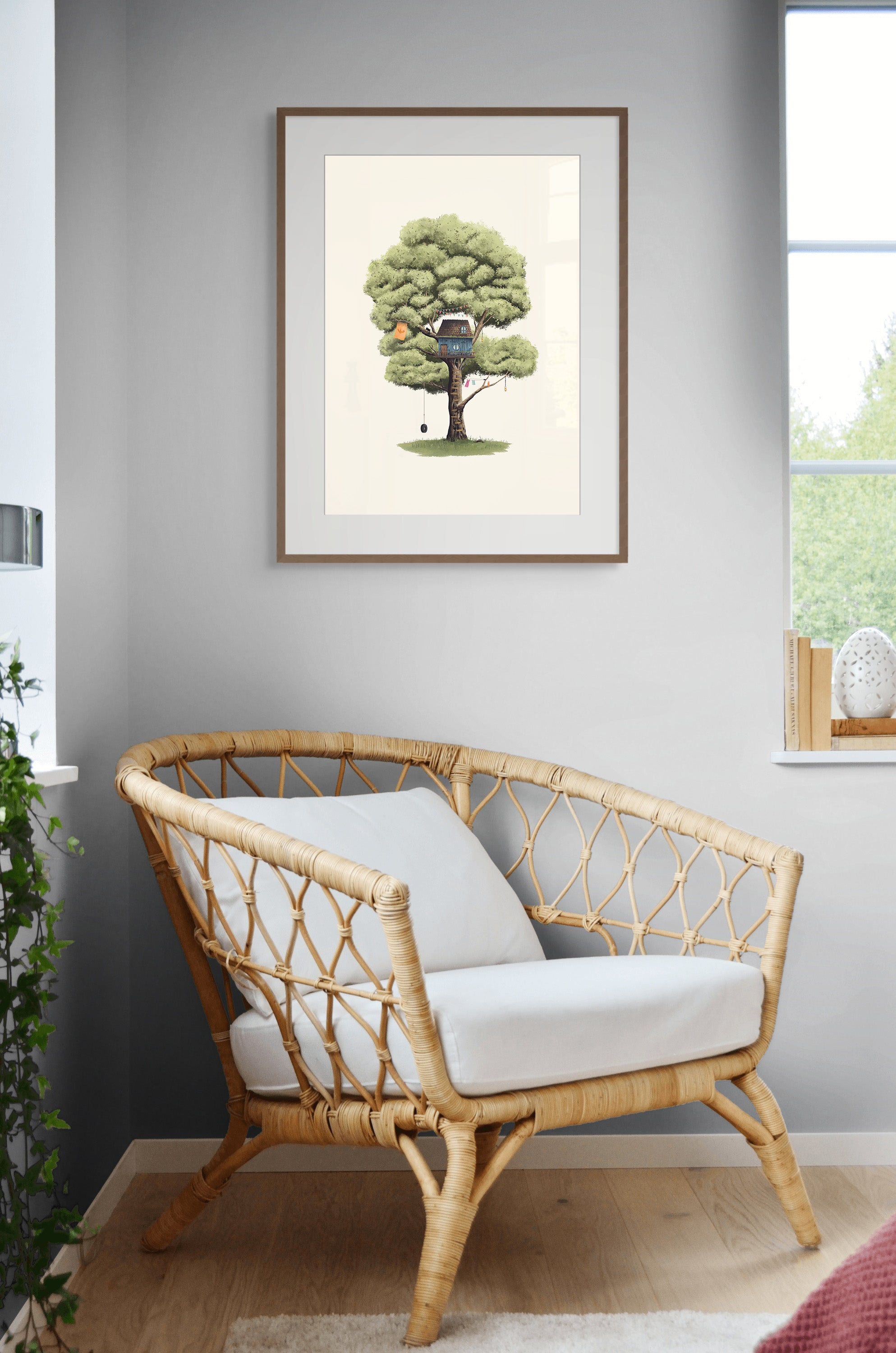 Tyre Swing by Sam Lyne