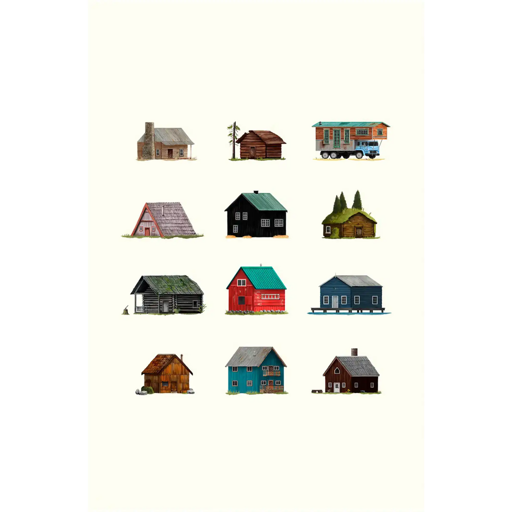 Cabins by Sam Lyne