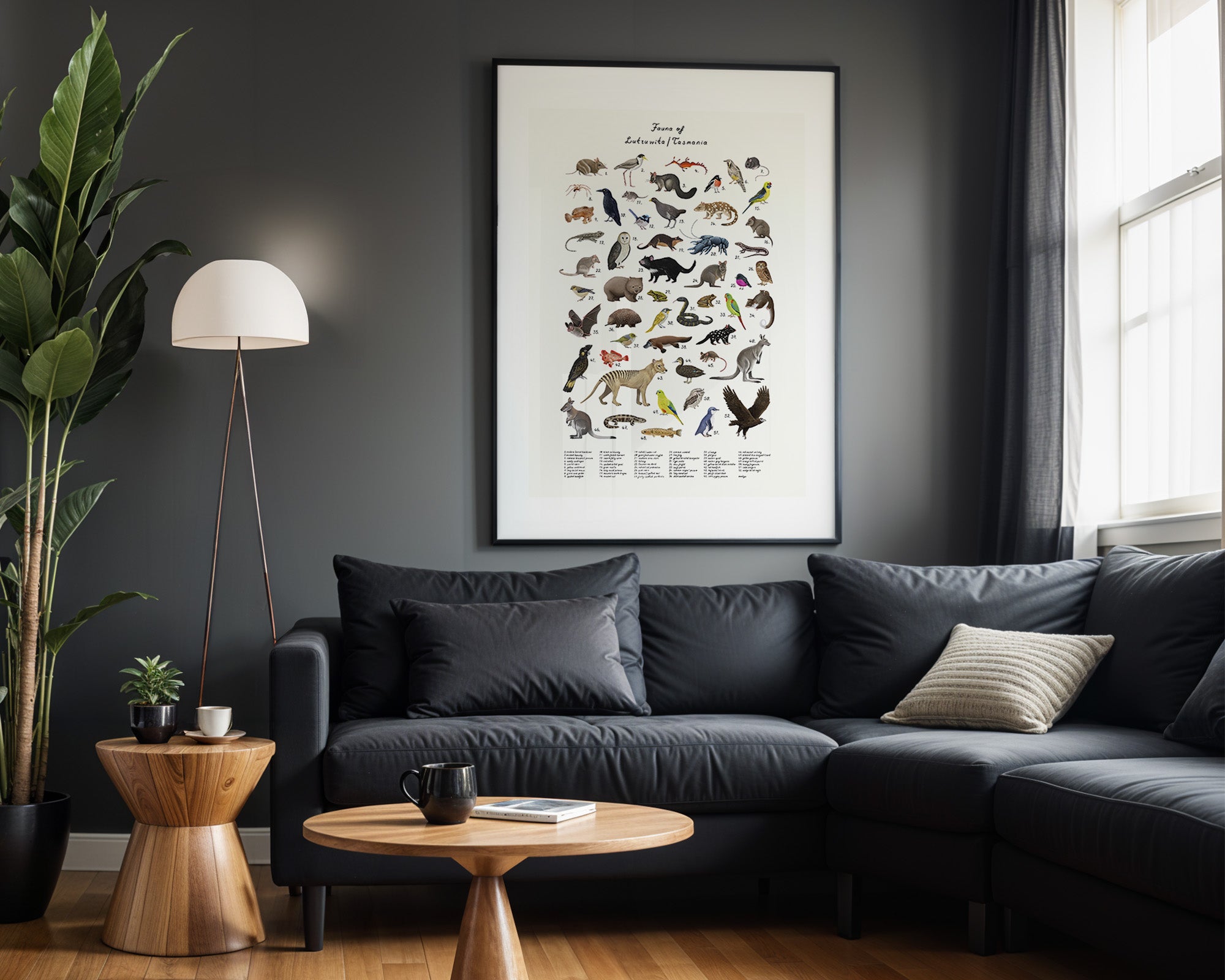 fauna of Lutruwita/tasmania  by Sam Lyne