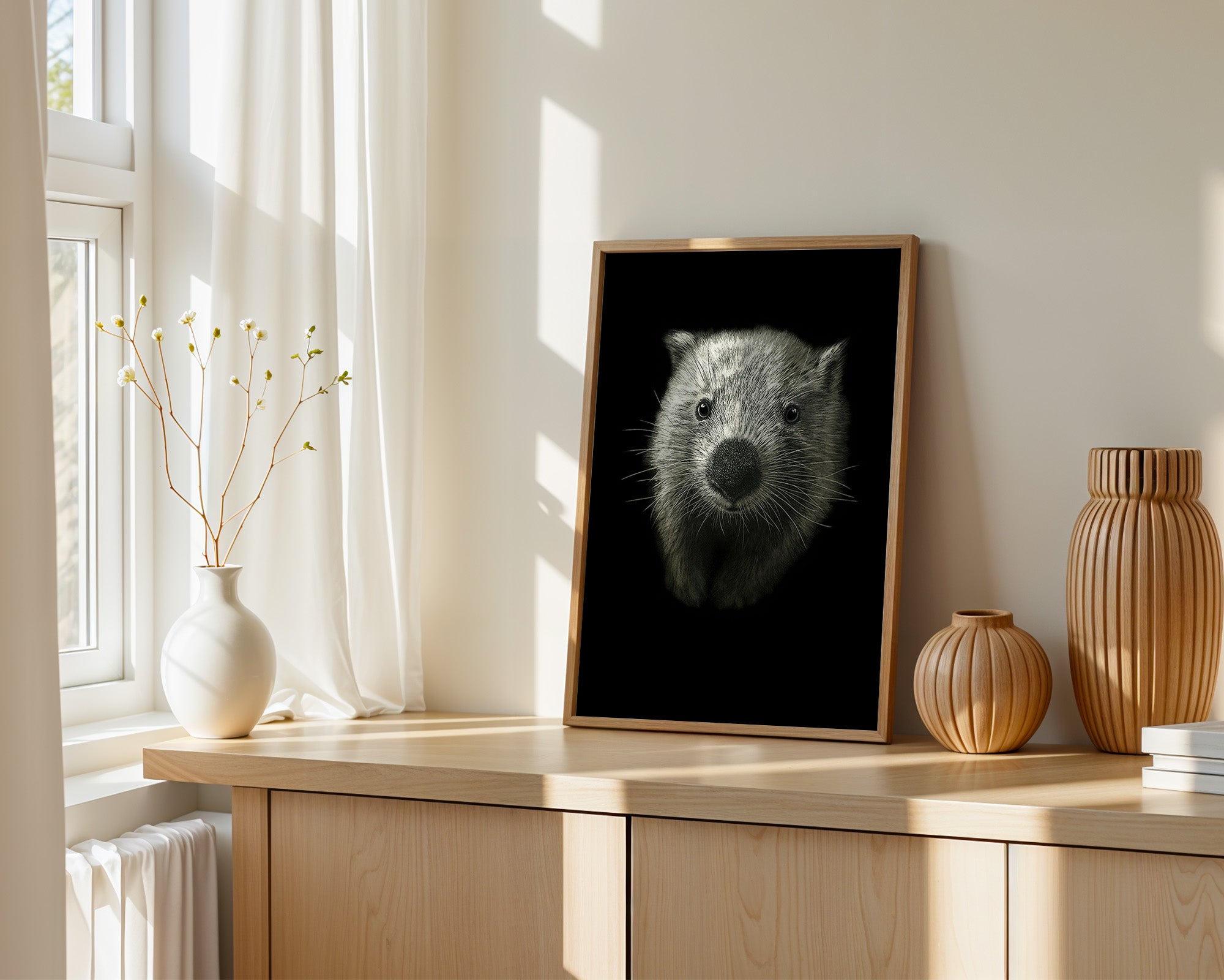 Wombat (Vombatus ursinus) by Rebecca Robinson