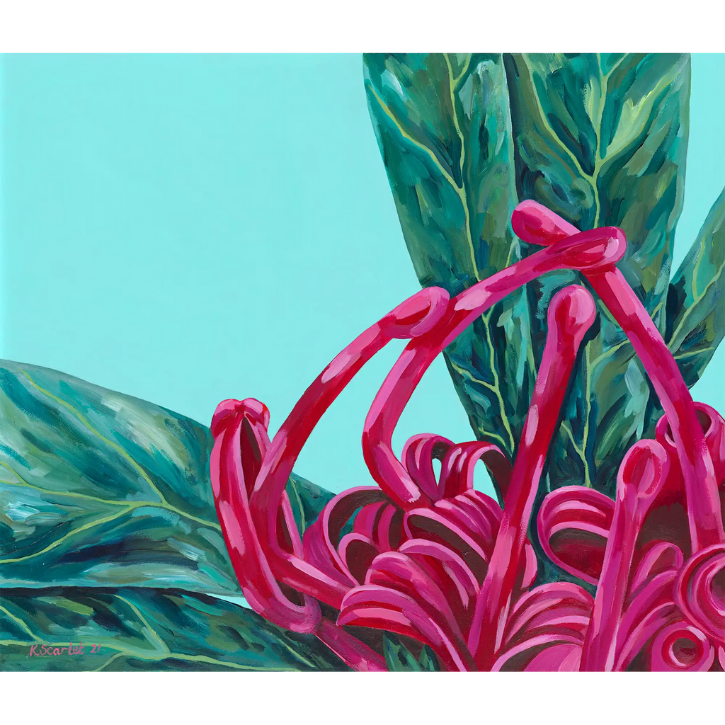 Telopea Truncata by Kat Scarlet