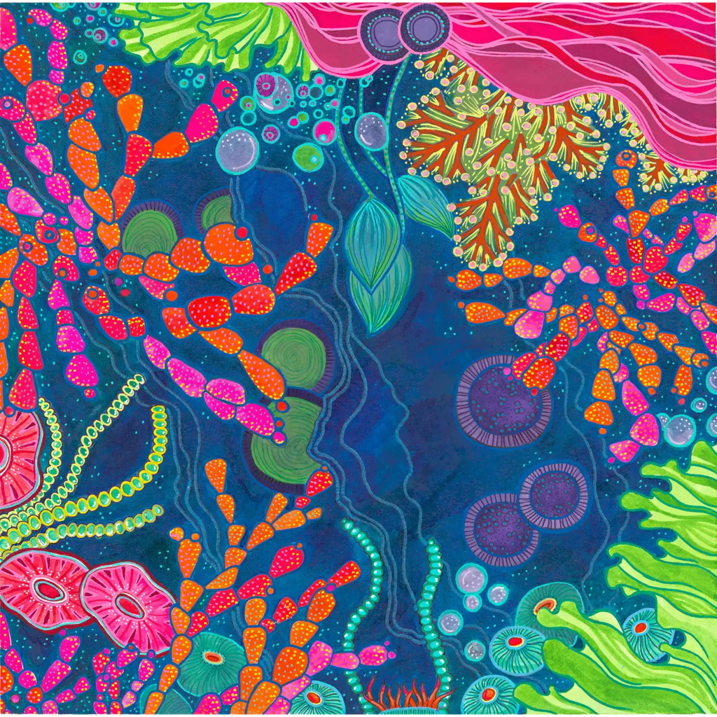 Intertidal Blue Light Disco by Kat Scarlet