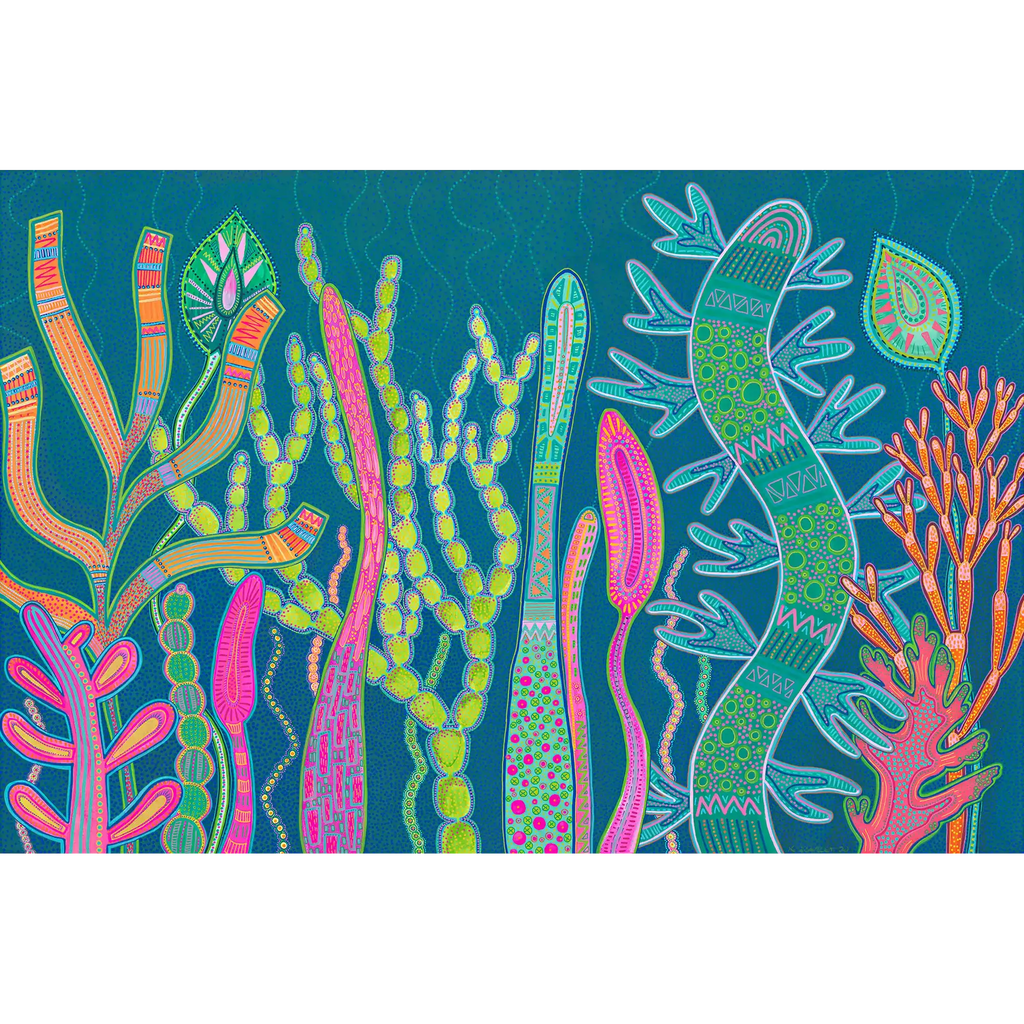 Intertidal Disco Pink by Kat Scarlet