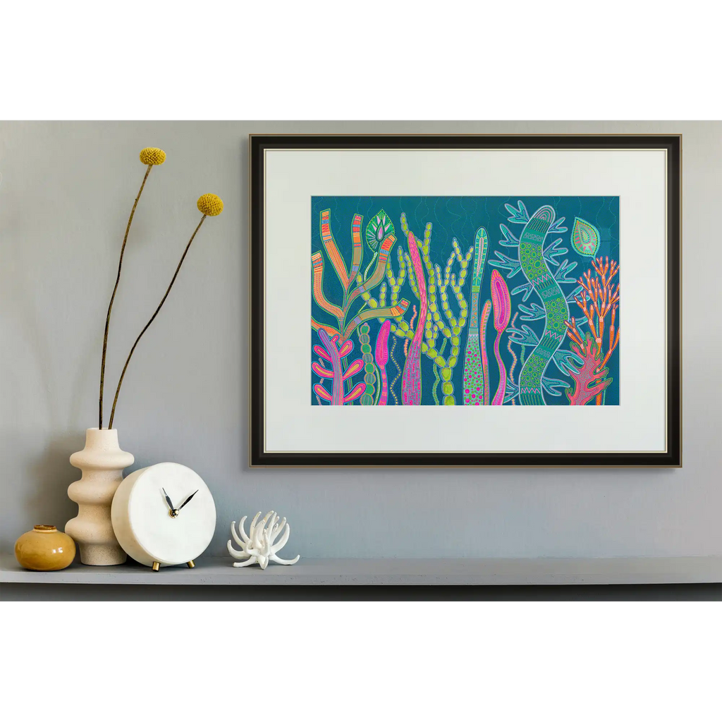Intertidal Disco Pink by Kat Scarlet