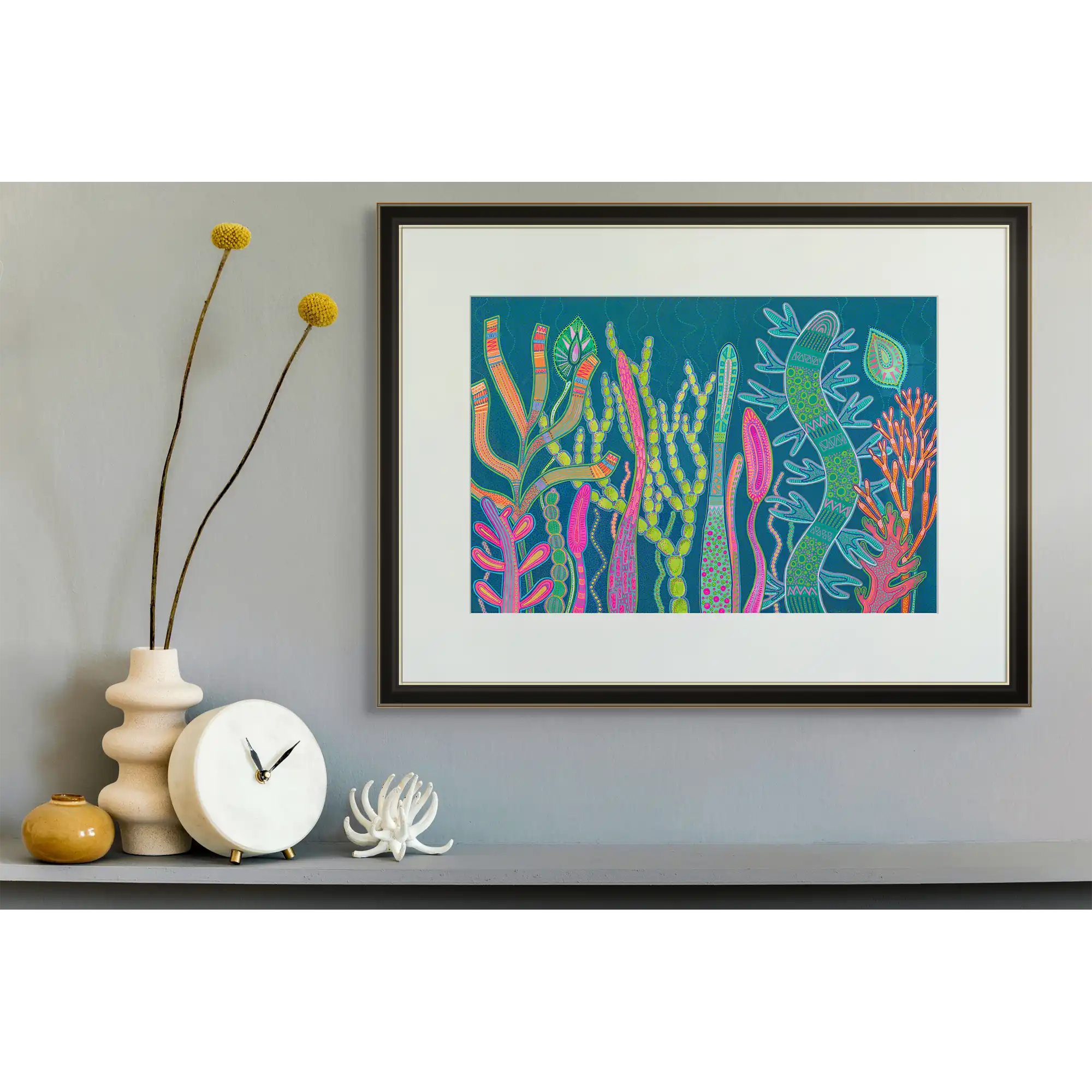 Intertidal Disco Pink by Kat Scarlet