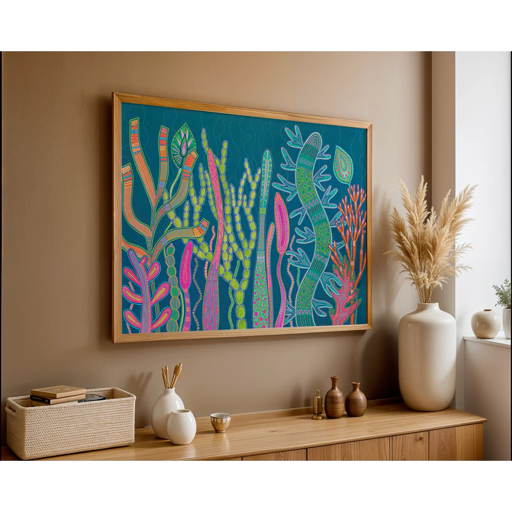 Intertidal Disco Pink by Kat Scarlet