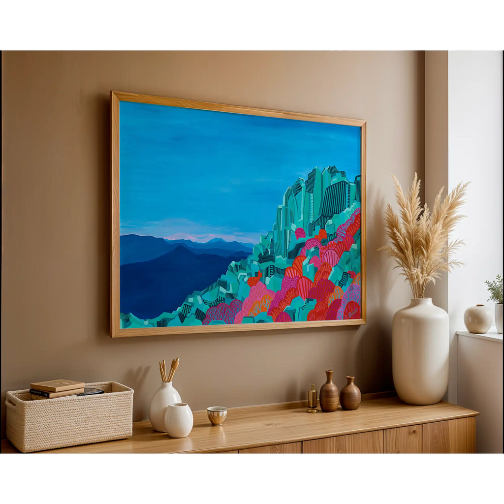 Pinky Peak Glow by Kat Scarlet