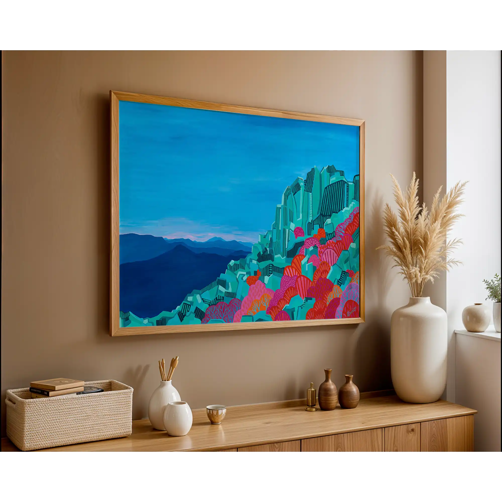 Pinky Peak Glow by Kat Scarlet