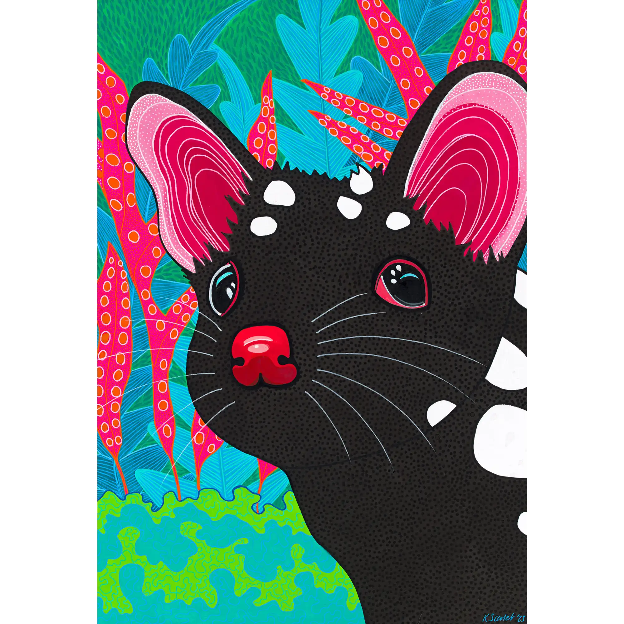 Quollity Quoll by Kat Scarlet