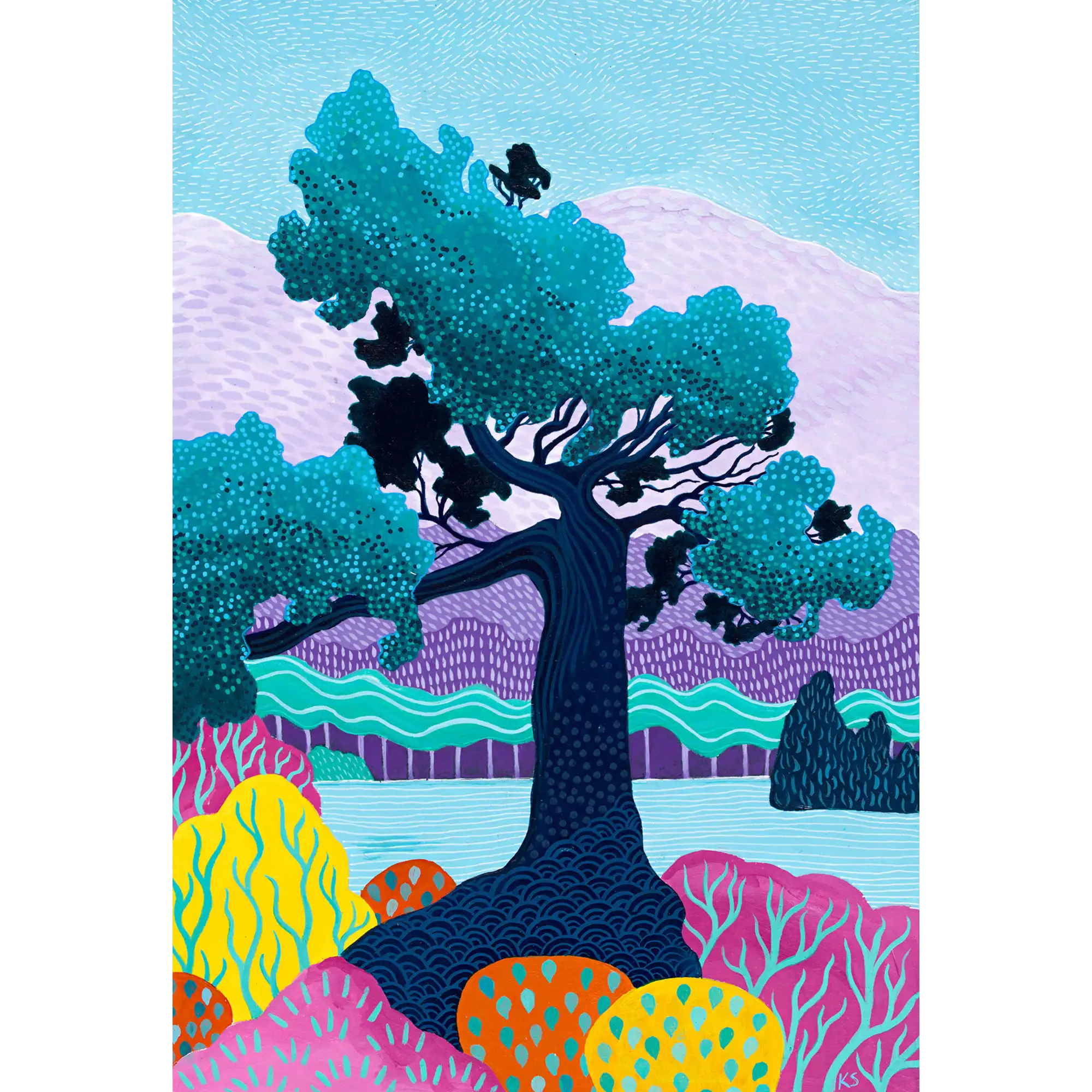 Selkie Tree by Kat Scarlet
