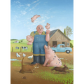 Piglet Juggling by Jim Stagg