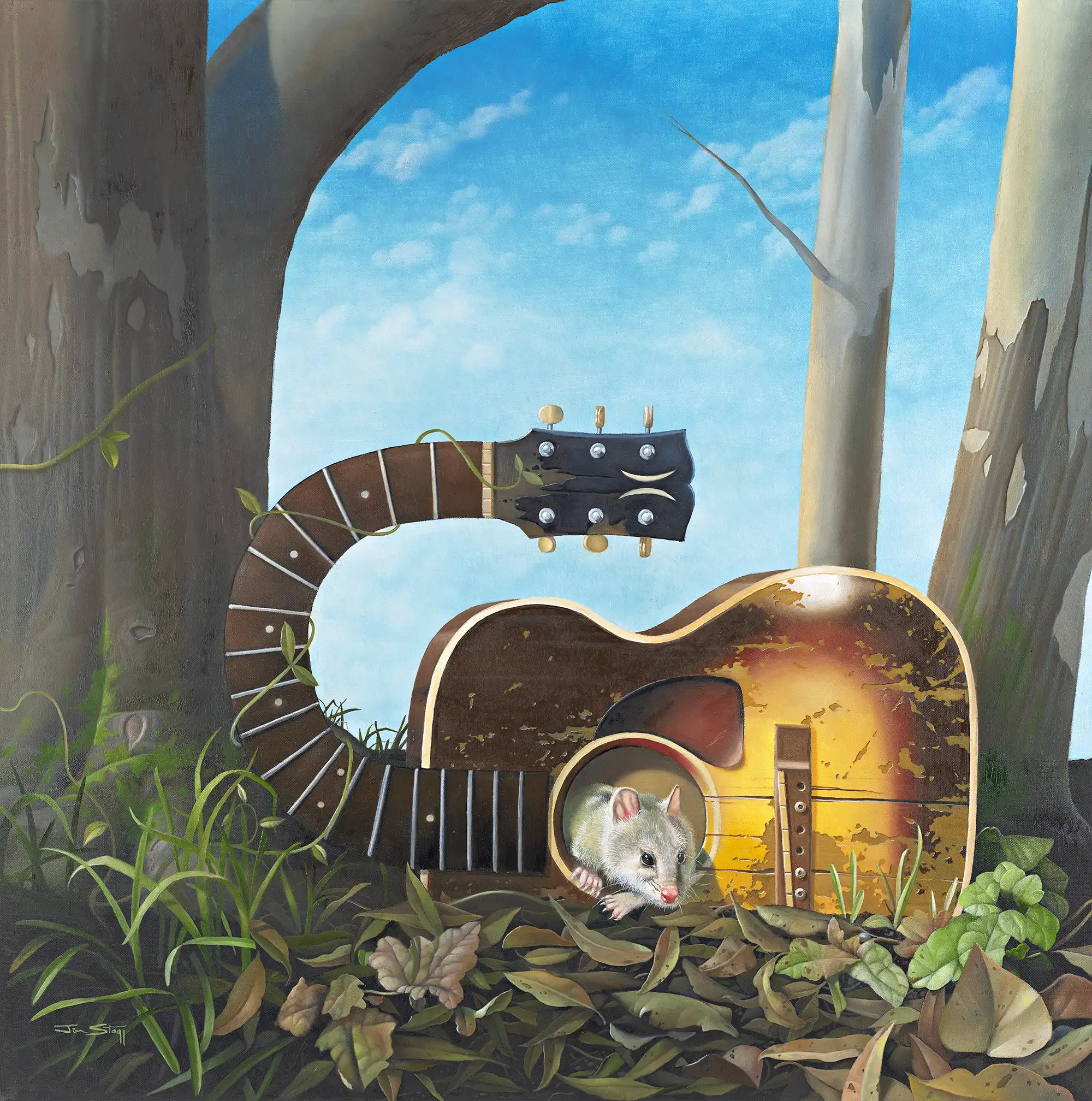 Guitar in C by Jim Stagg