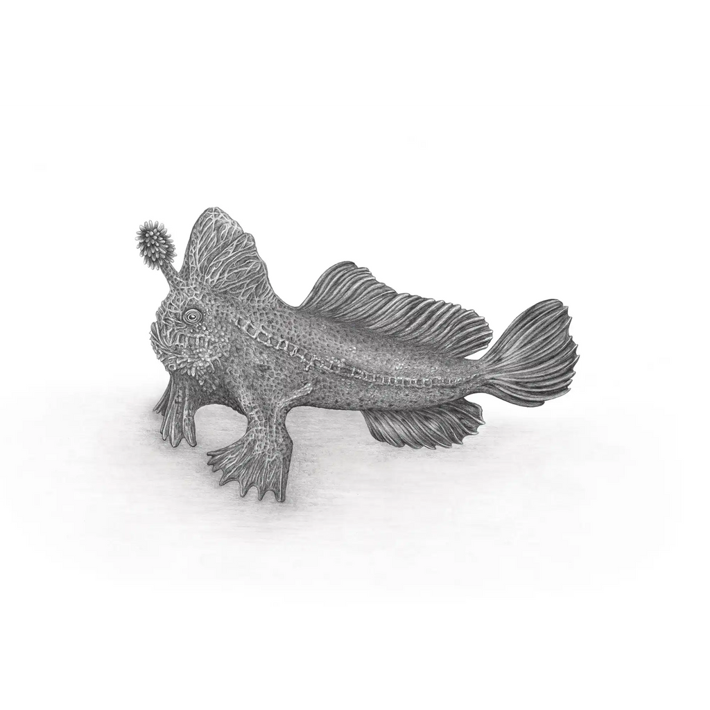 Red Handfish by Mel Stanger
