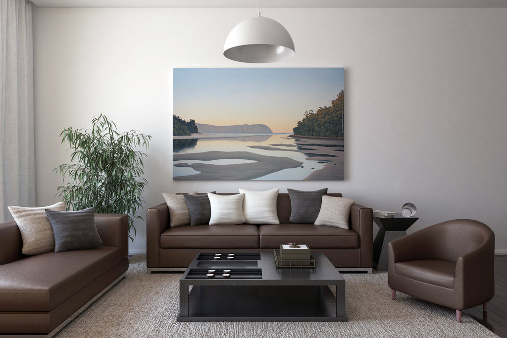 Cloudy Bay Lagoon, Low Tide by Richard Stanley