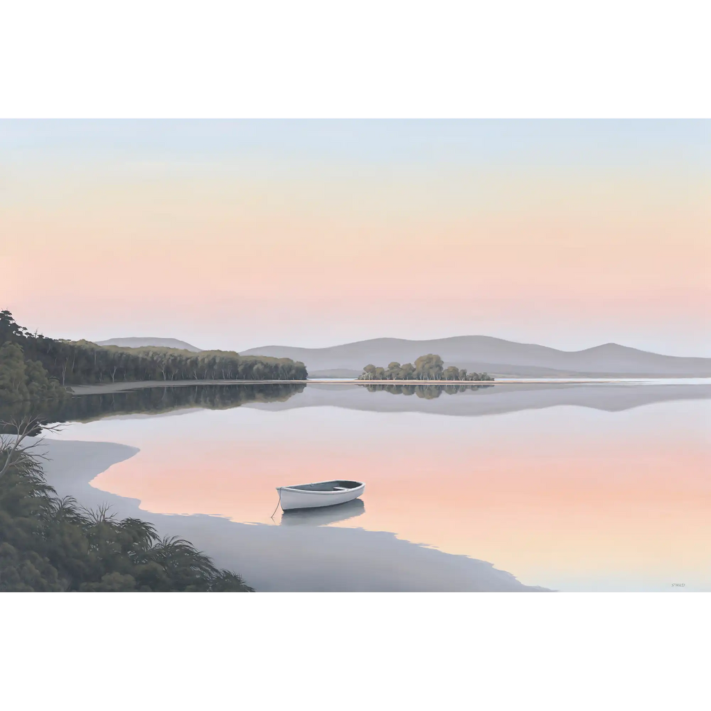 North Cloudy Bay Lagoon, Bruny Island by Richard Stanley