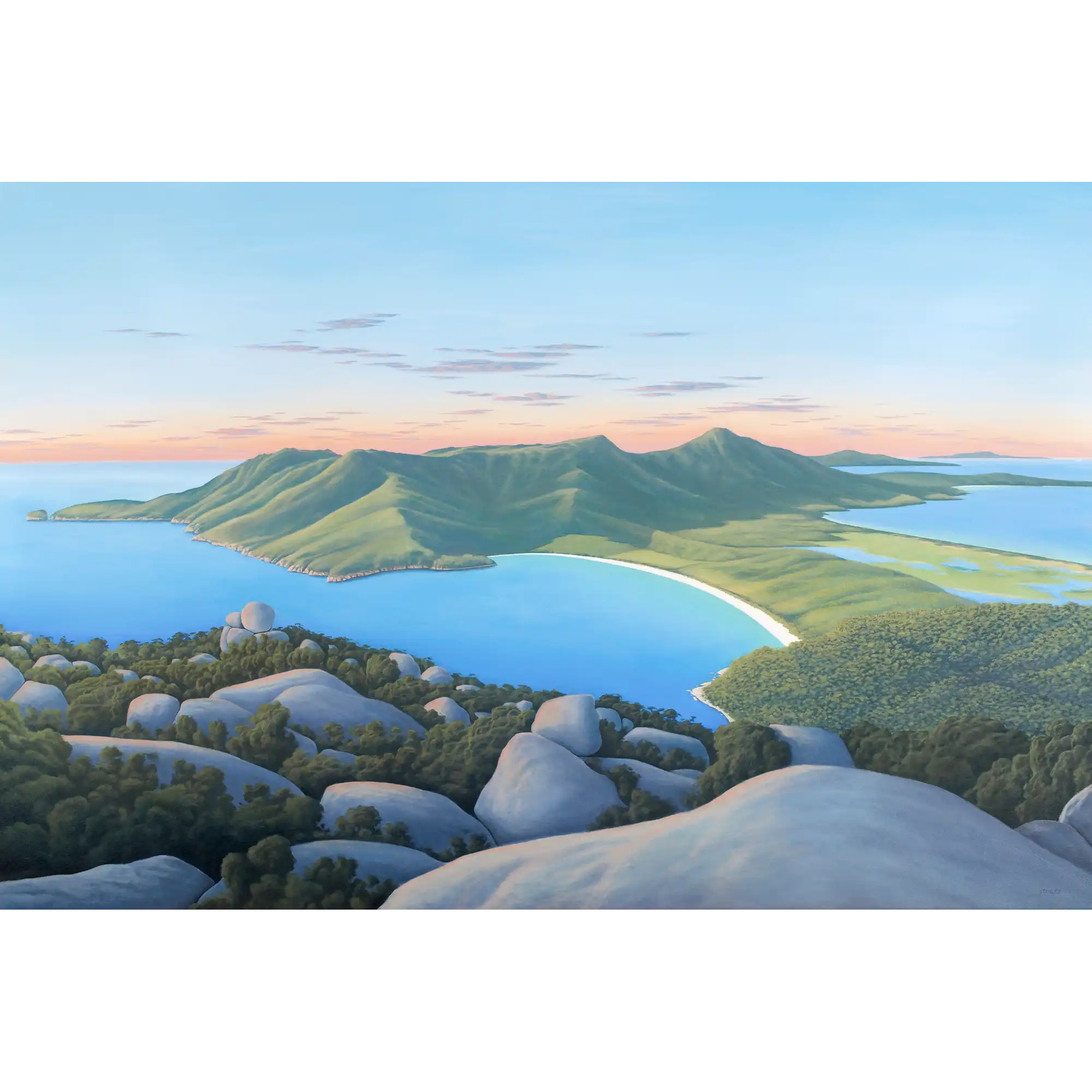 Wineglass Bay 2  by Richard Stanley