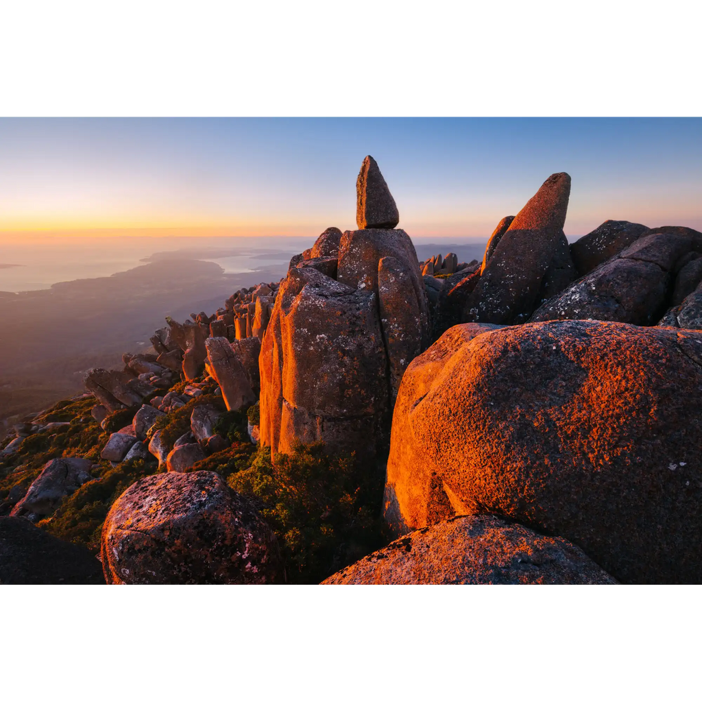 Kunanyi Glow by Luke Tscharke