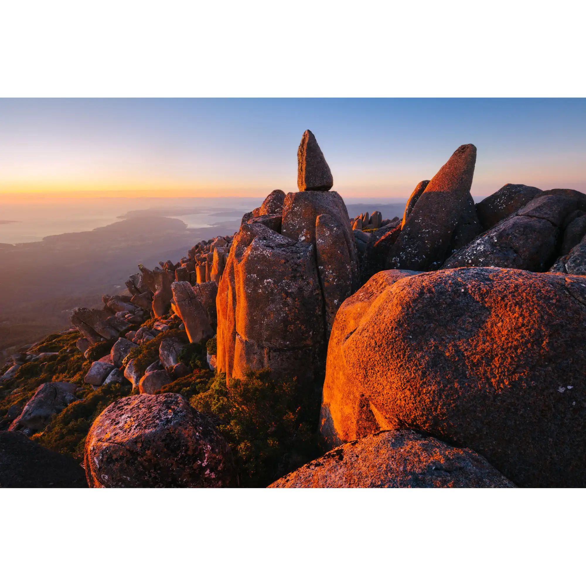 Kunanyi Glow by Luke Tscharke