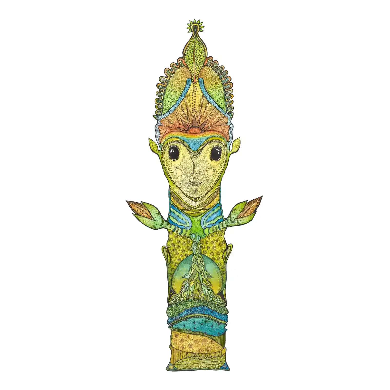 Summer lady bud by Tania Slapar-Koman