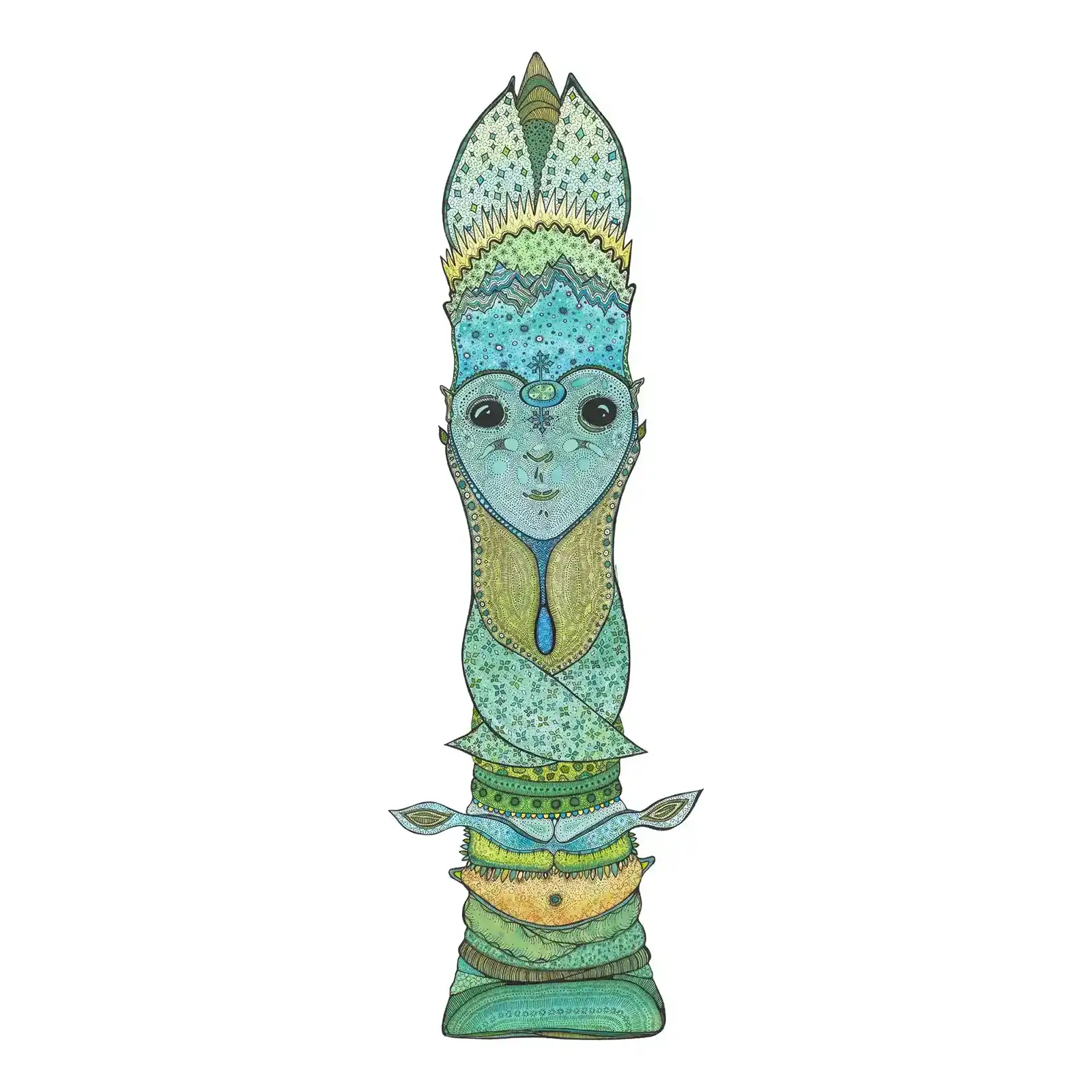 Winter lady bud by Tania Slapar-Koman