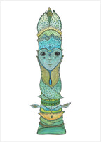 Winter lady bud by Tania Slapar-Koman