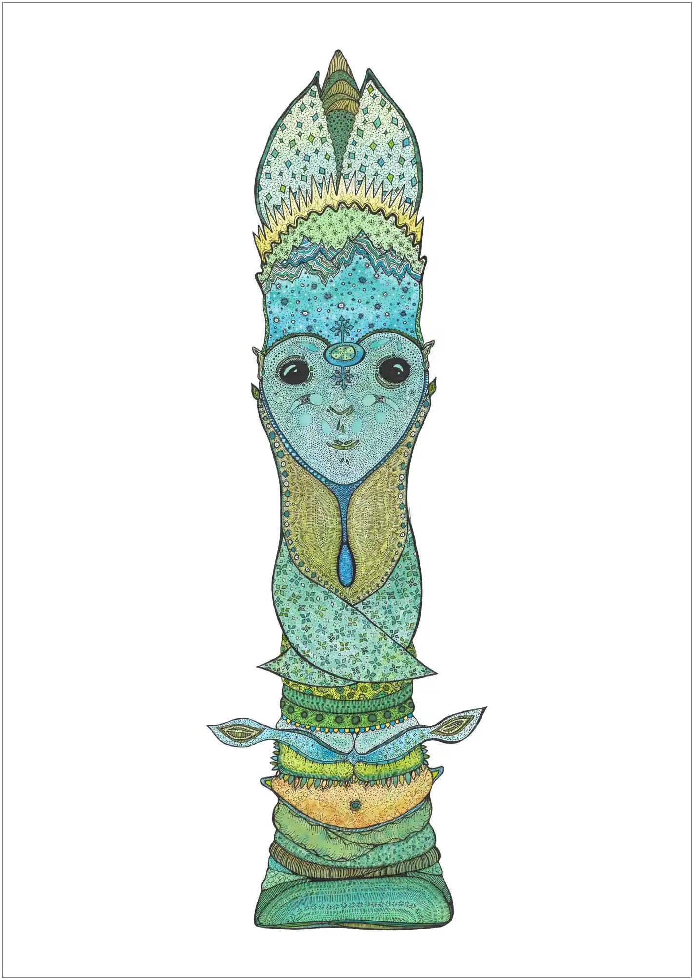 Winter lady bud by Tania Slapar-Koman