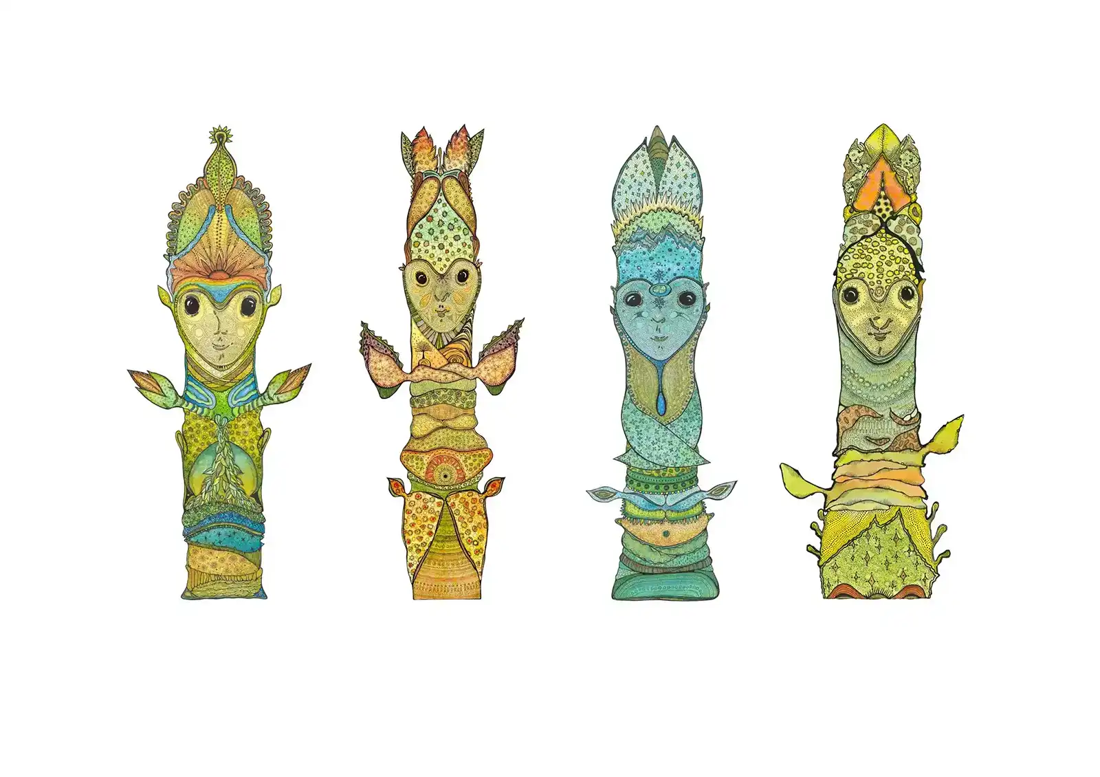 Seasonal lady buds by Tania Slapar-Koman