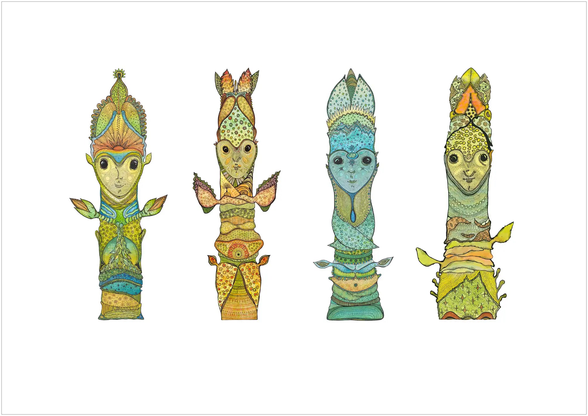 Seasonal lady buds by Tania Slapar-Koman
