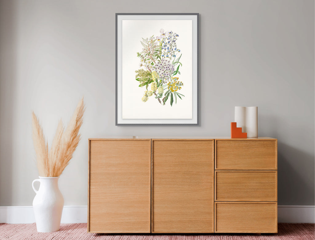 Recherche Bay flowers by Lynne Uptin